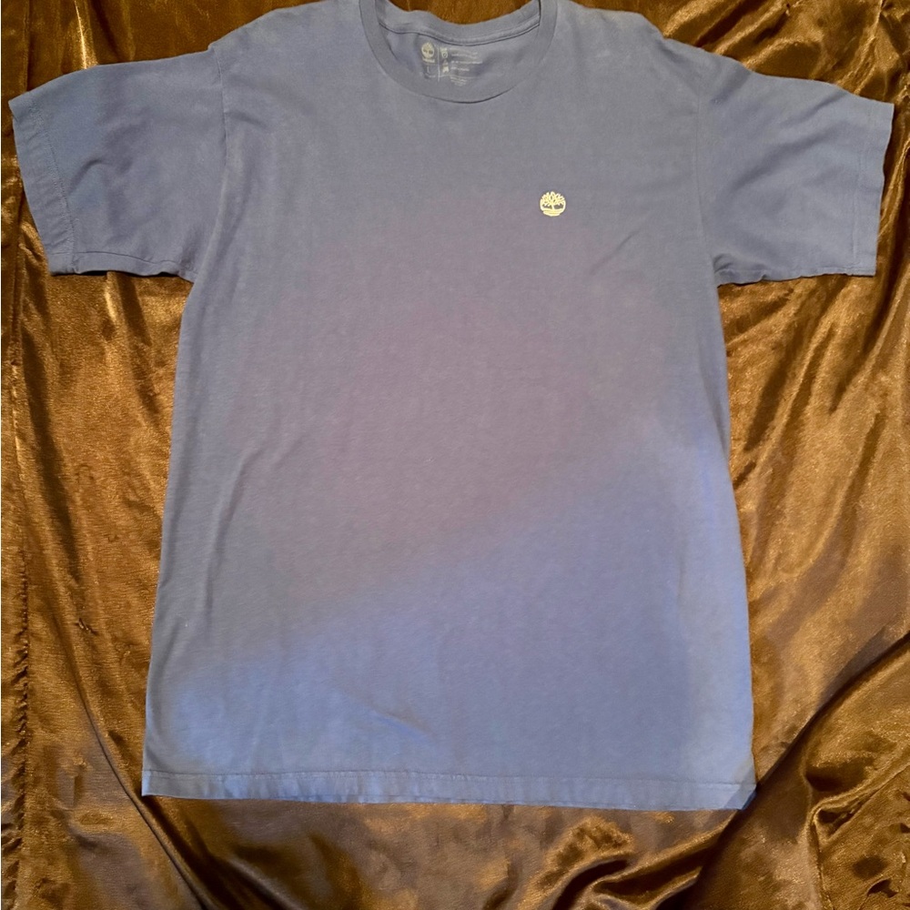 Timberland Classic Blue Short Sleeve Tee Mens’s Size Large Great Condition